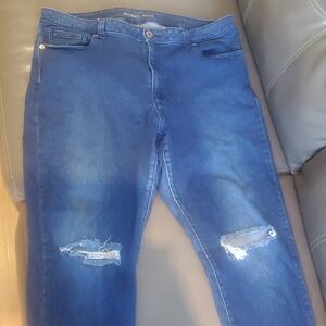 Michael Kors Deep Blue Skinny Jeans